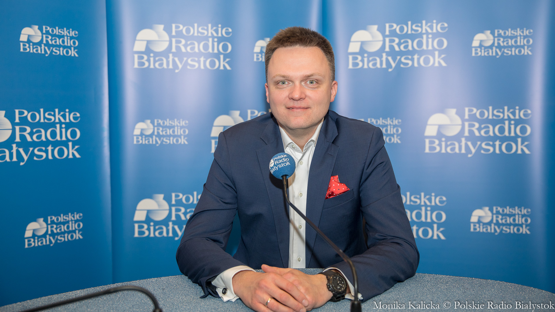 Szymon Hołownia będzie jedynką do Sejmu na podlaskiej liście koalicyjnej Trzeciej Drogi