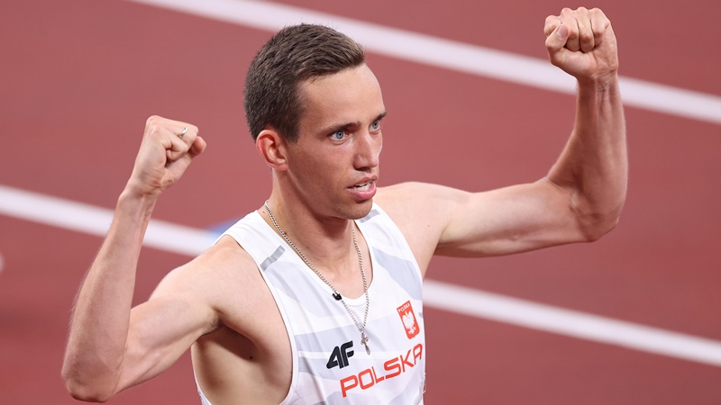 Patryk Dobek zdobył brąz w biegu na 800 metrów