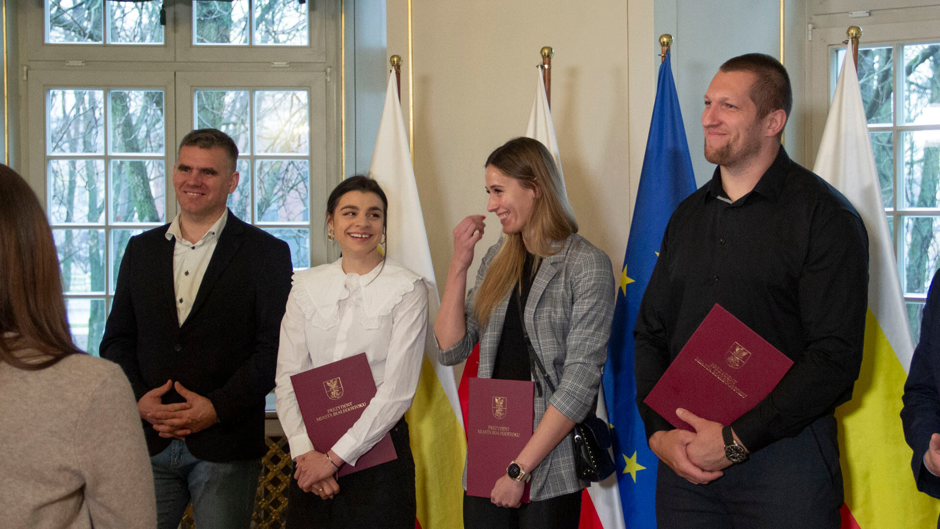 Troje lekkoatletów zostało Ambasadorami Sportu Białostockiego [zdjęcia]
