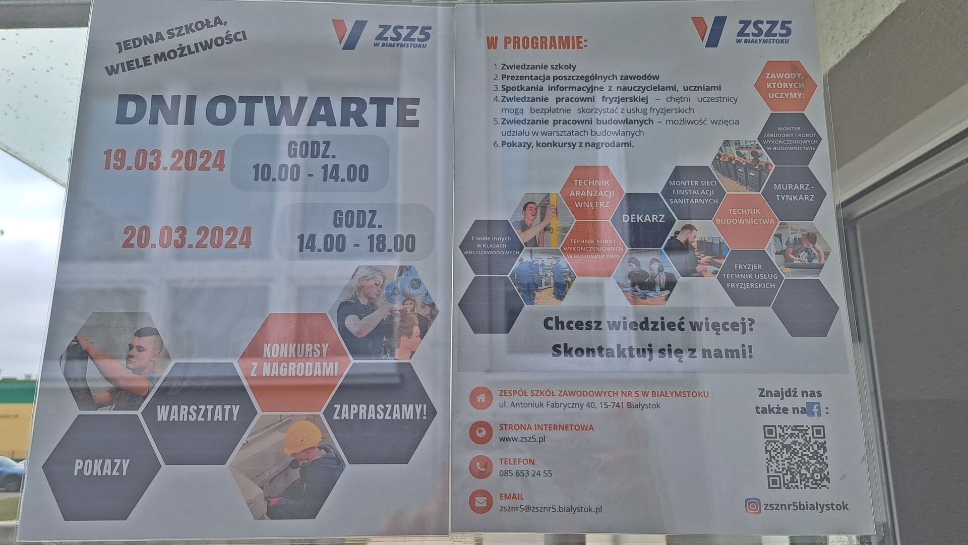 Eksperci zachęcali uczniów, do wyboru szkoły zawodowej w Białymstoku