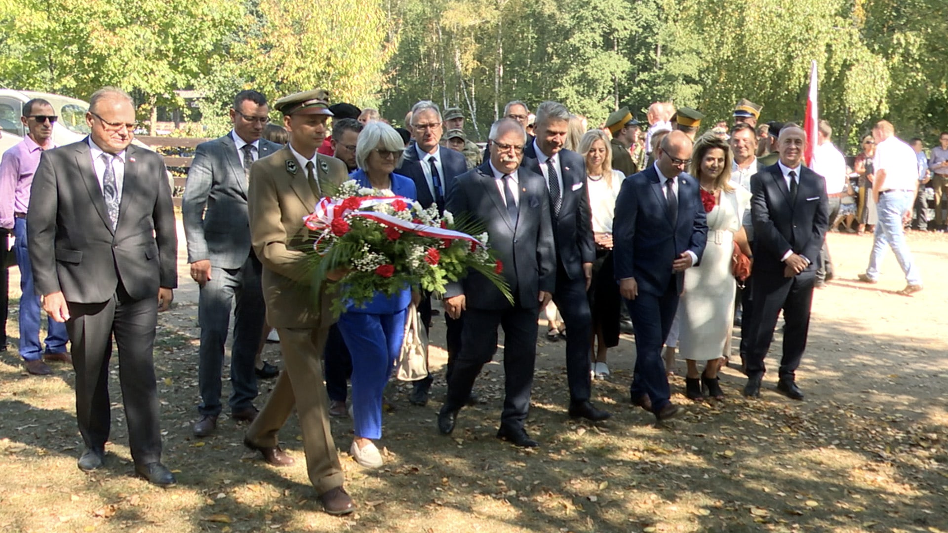 Uroczystości w 80. rocznicę bitwy koło miejscowości Osowe Grzędy