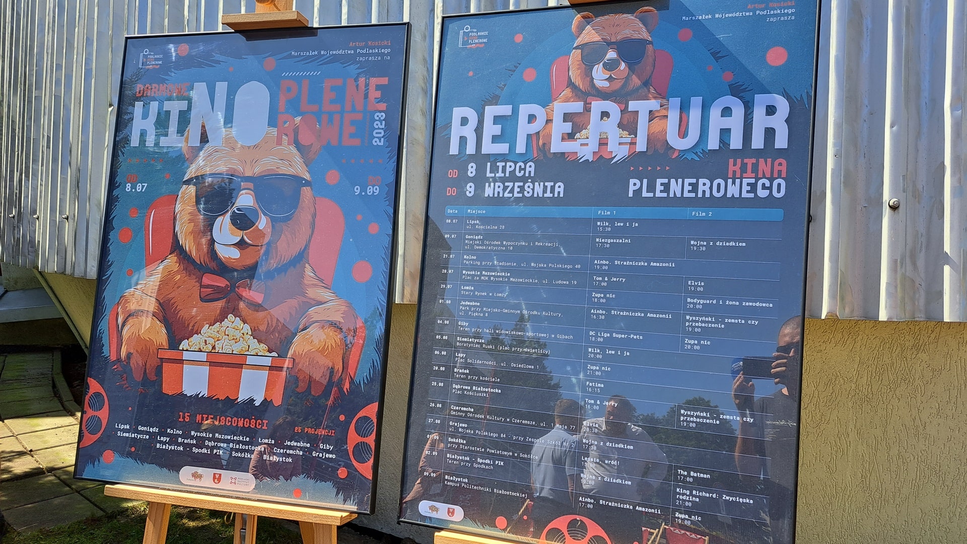 Podlaskie Kino Plenerowe w Wysokiem Mazowieckiem