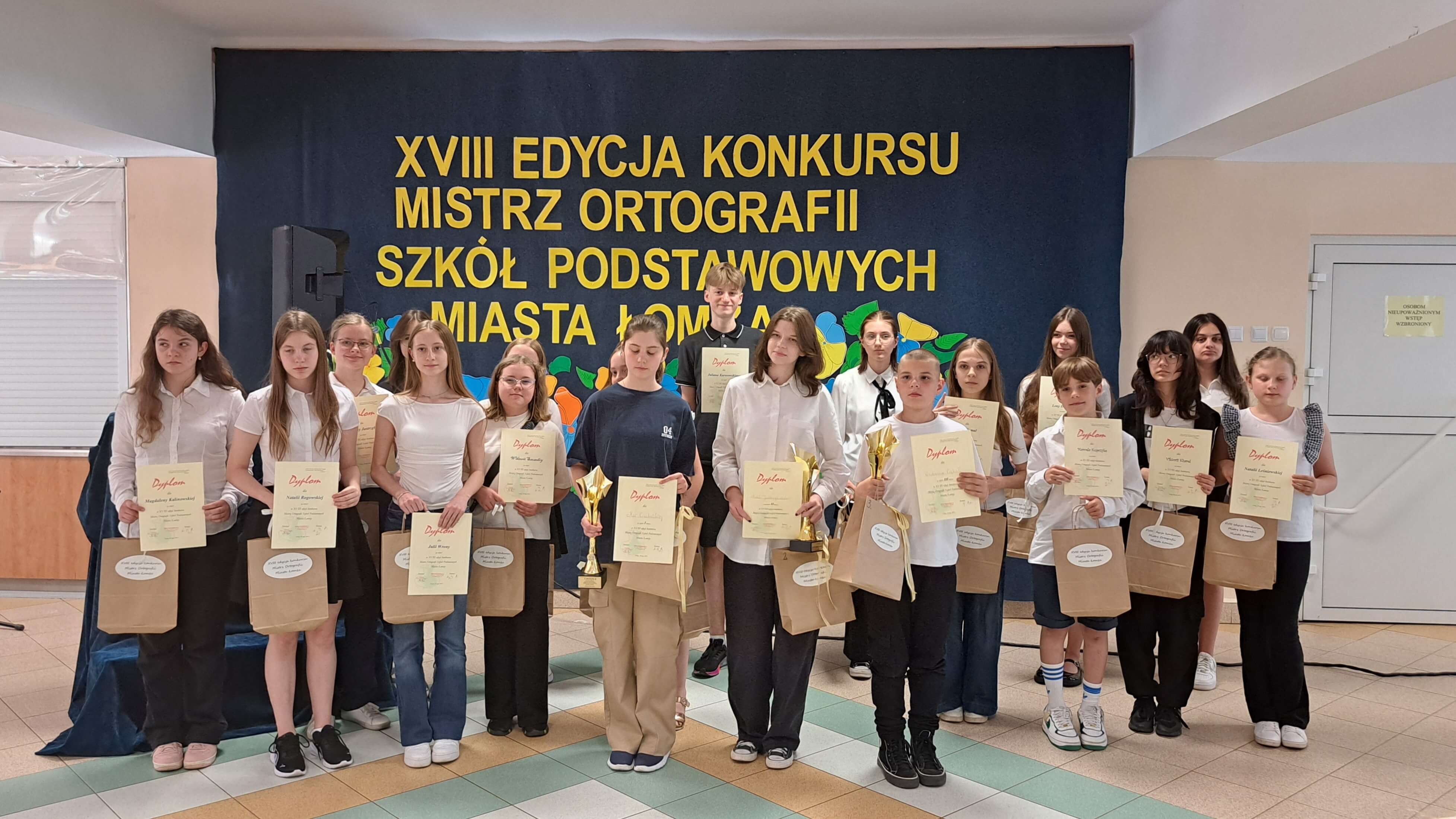 Łomżyńscy mistrzowie ortografii wyłonieni