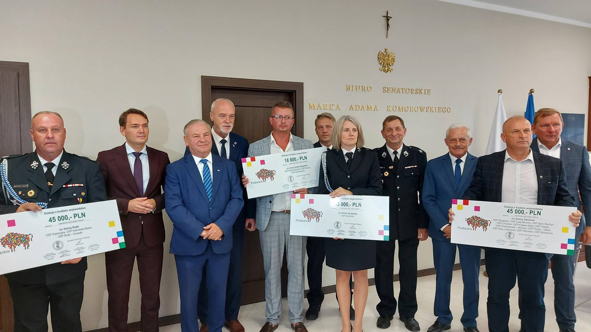 Gminy powiatu zambrowskiego otrzymały dotacje na OSP