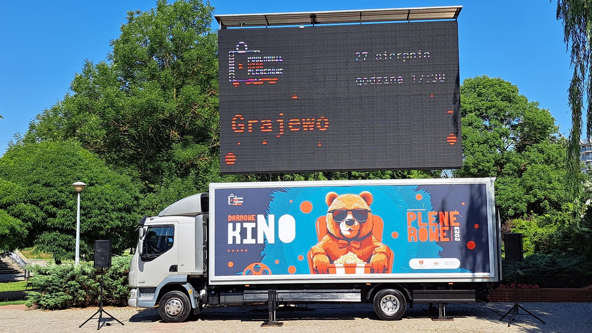 Zaczyna działać Podlaskie Kino Plenerowe - bezpłatne seanse zobaczą mieszkańcy 15 miejscowości