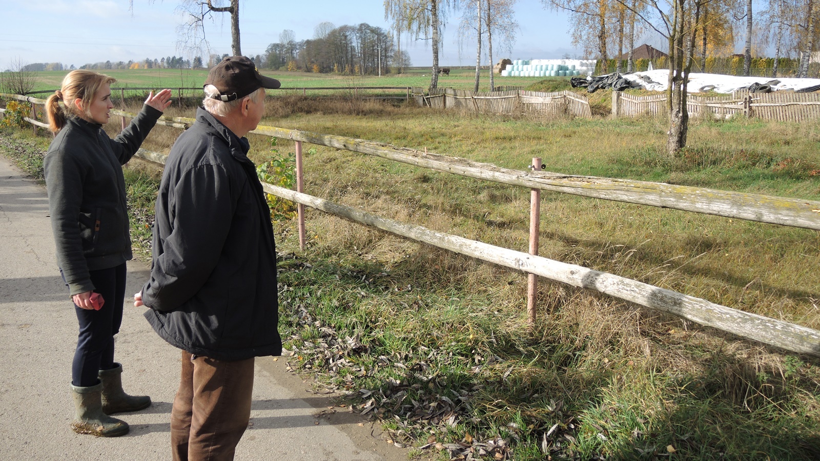 Mieszkańcy wsi Jabłoń-Jankowce protestują przeciwko wyznaczonemu dojazdowi do wiaduktu kolejowego