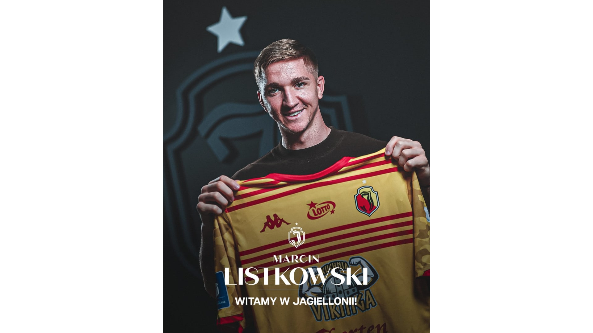 Kolejne wzmocnienie Jagiellonii Białystok - do zespołu dołączył Marcin Listkowski