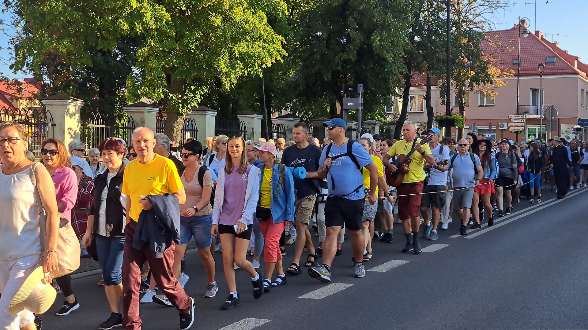Po raz 40. z Łomży wyruszyła piesza pielgrzymka do Częstochowy