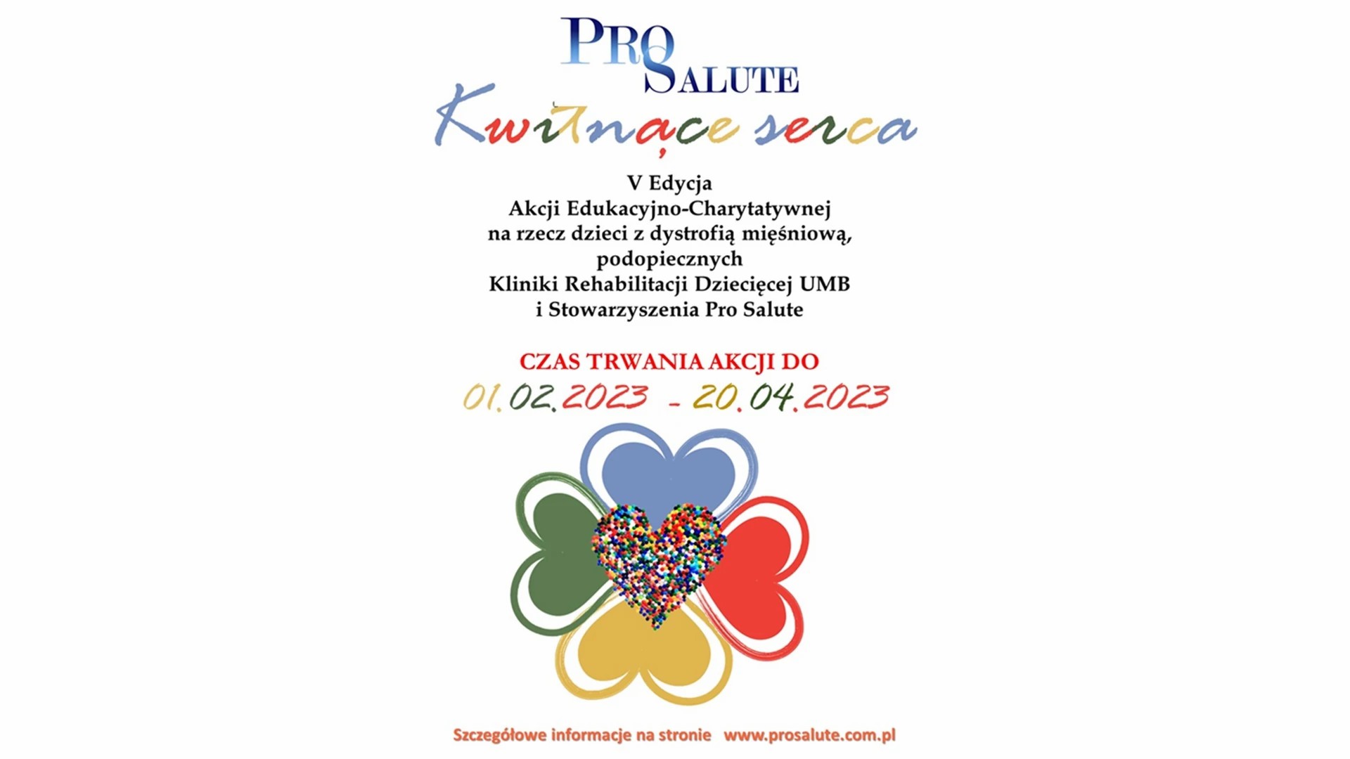 V edycja akcji "Kwitnące serca" - można pomóc dzieciom z dystrofią mięśniową