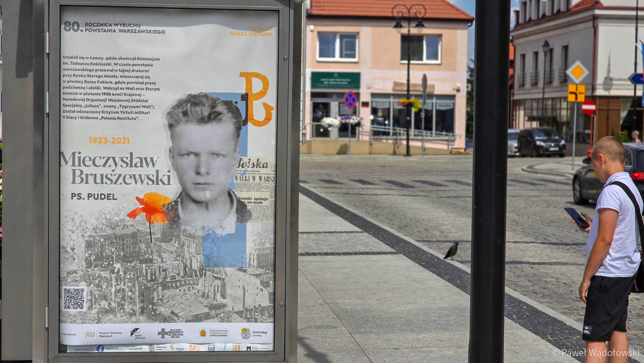Łomżyński samorząd przybliża mieszkańcom bohaterów Powstania Warszawskiego
