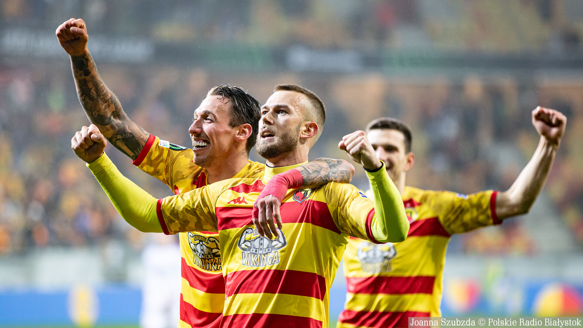 Trzeci mecz i trzecia wygrana - Jagiellonia rewelacją w Lidze Konferencji [zdjęcia]