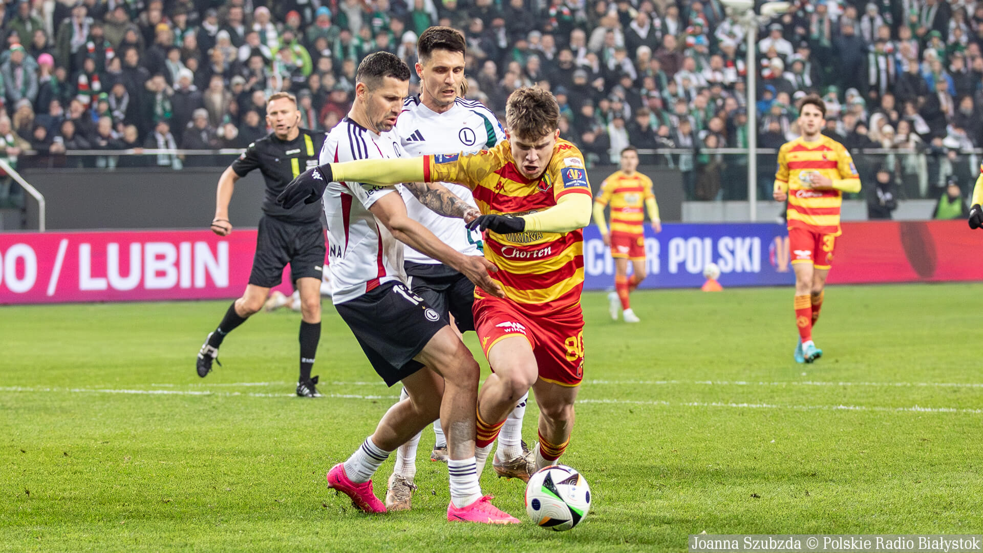 Koniec przygody w Pucharze Polski - Jagiellonia Białystok przegrywa z Legią Warszawa [zdjęcia, wideo]