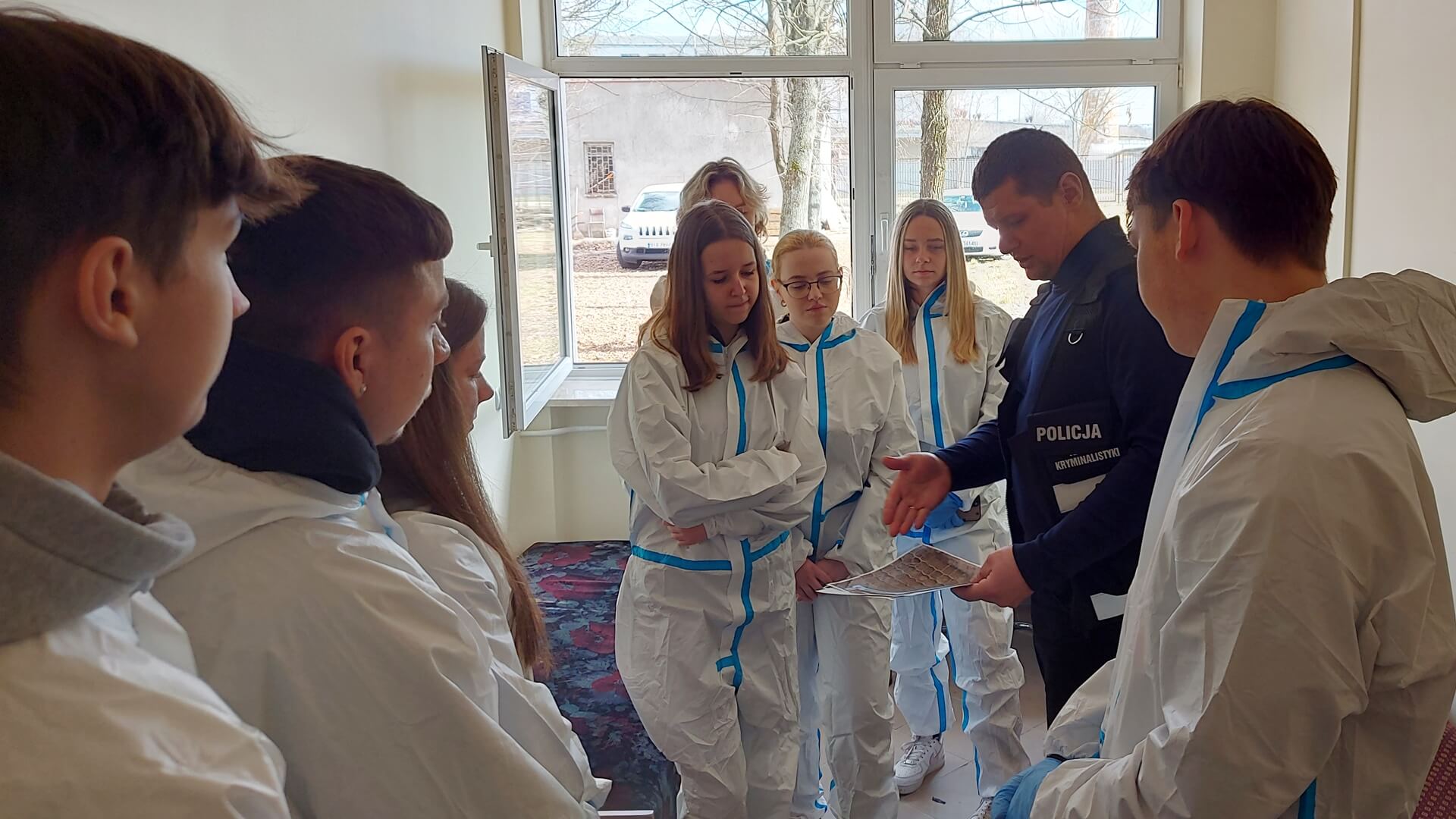 Ponad 160 uczniów wzięło udział w zajęciach zorganizowanych przez białostockich policjantów