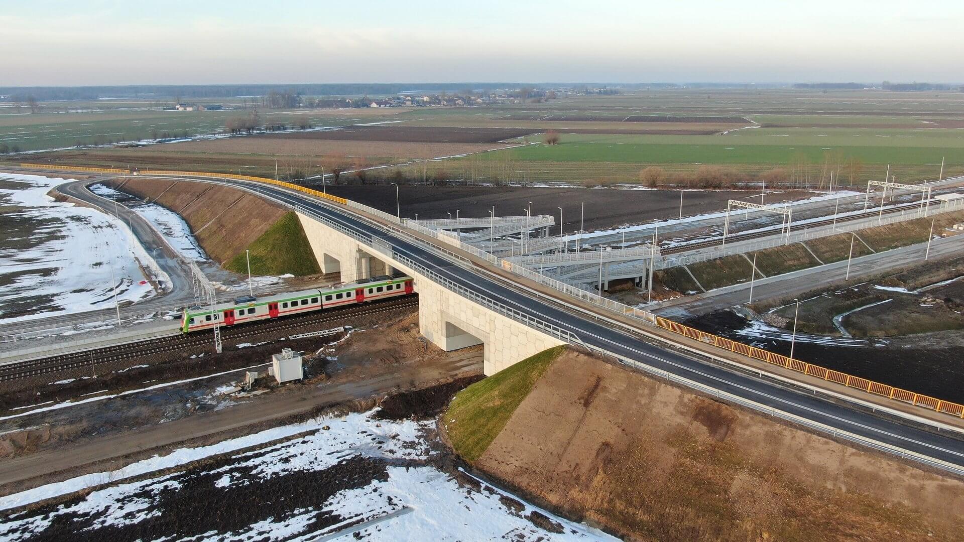 Nowy wiadukt nad torami w gminie Szepietowo oddany do użytku