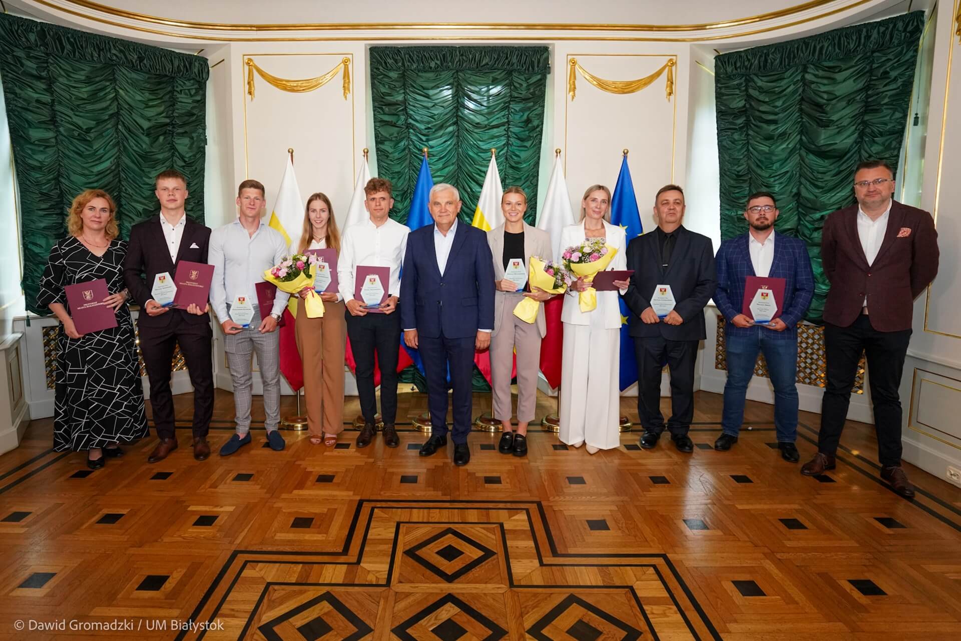 Zawodnicy i trenerzy białostockich klubów odebrali nagrody za dobre wyniki