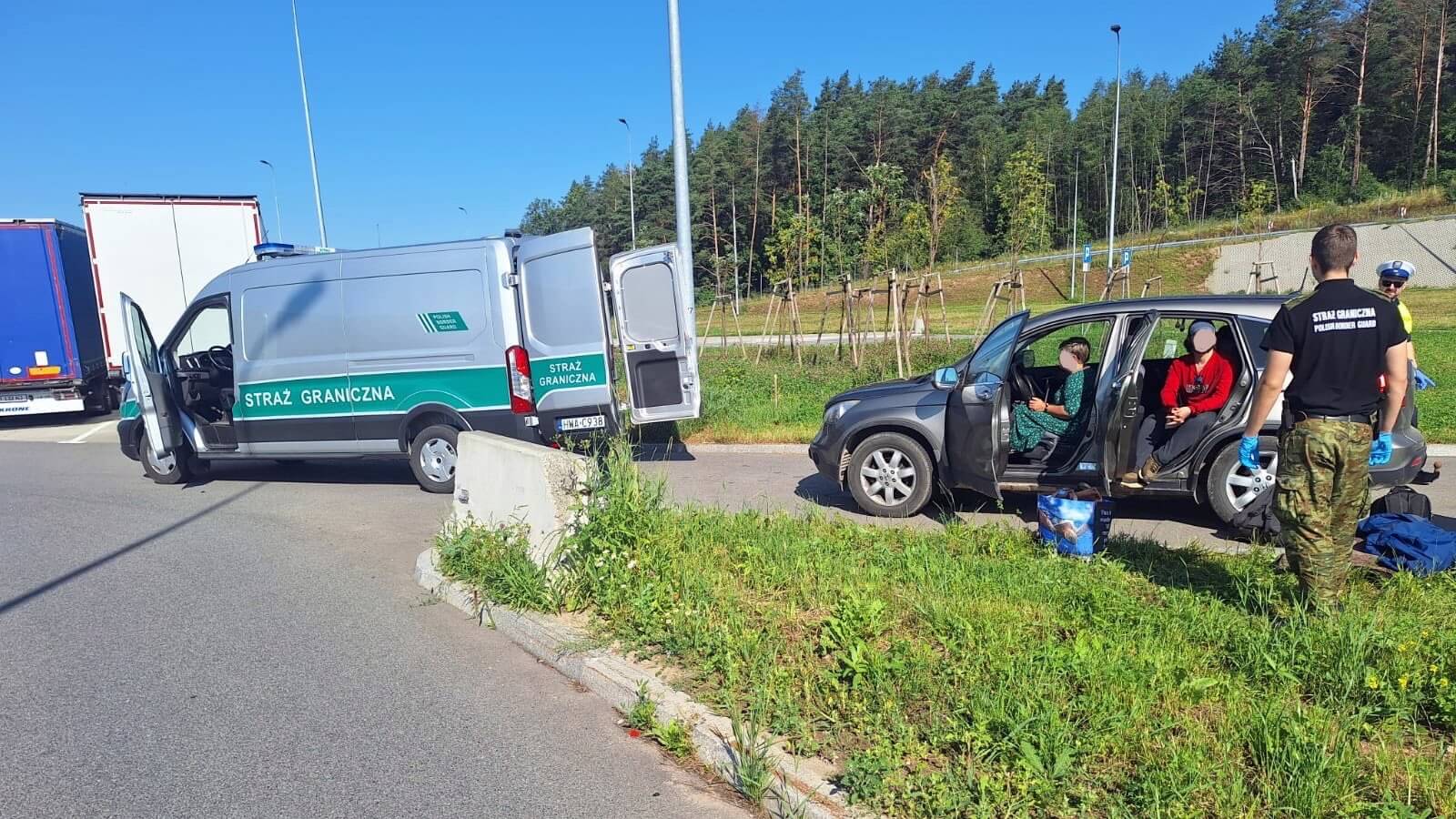 Kurierzy i migranci zatrzymani. Służby podsumowują tydzień kontroli na granicy z Litwą