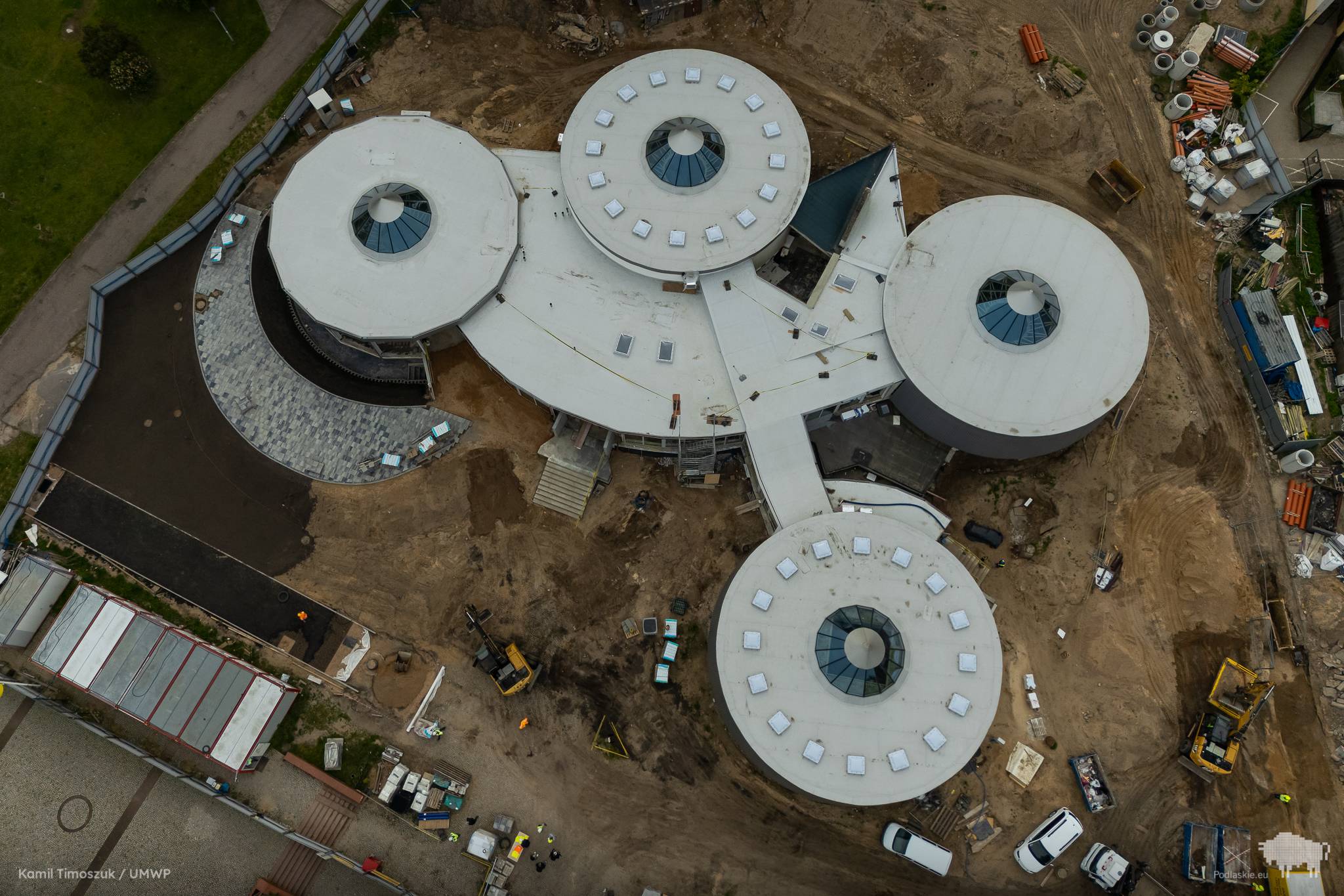 Białostockie Spodki zmodernizowane za 50 mln zł. Otwarcie pod koniec roku [zdjęcia]