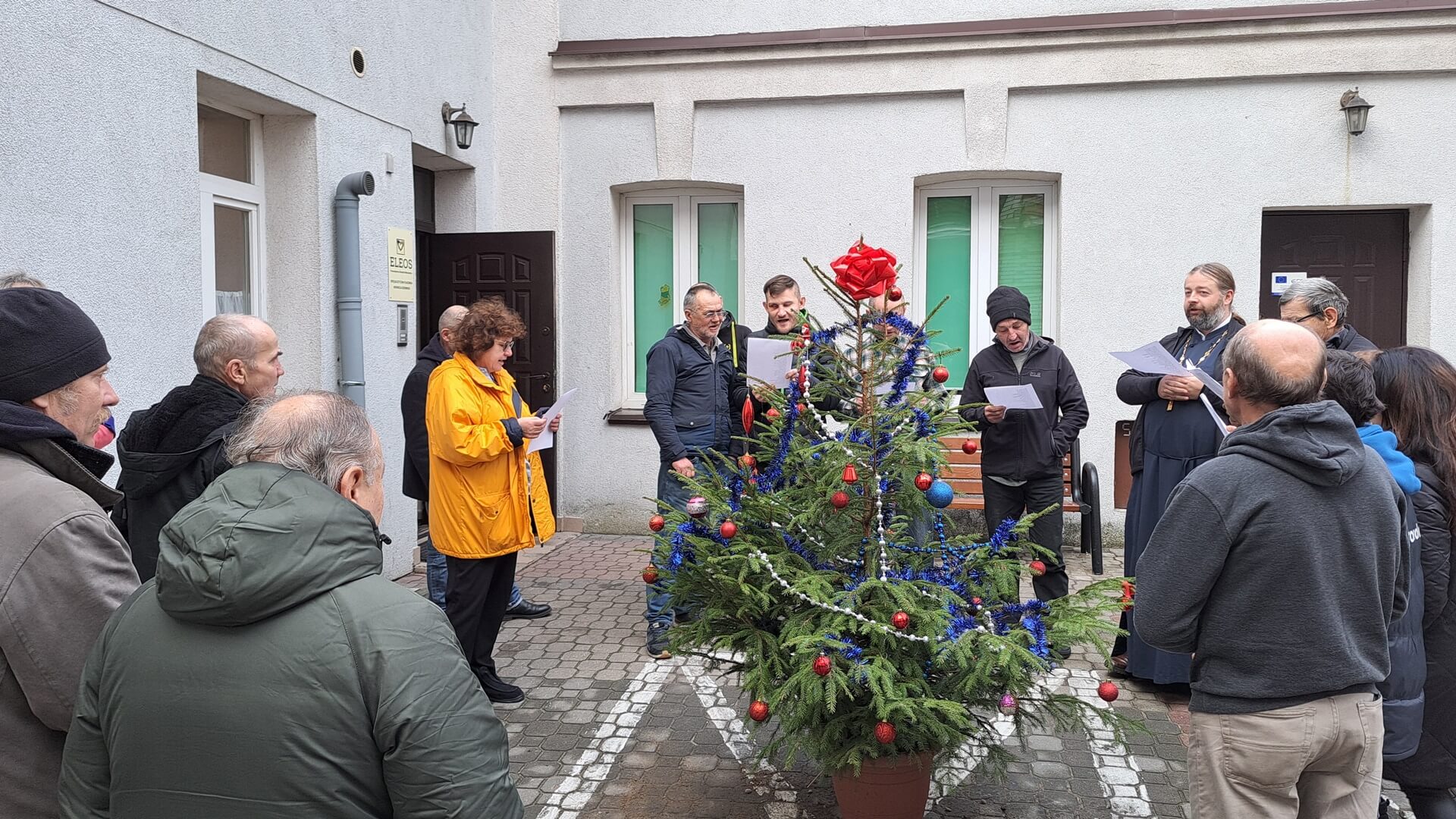 Kolędowanie w Prawosławnym Ośrodku Miłosierdzia Eleos w Białymstoku