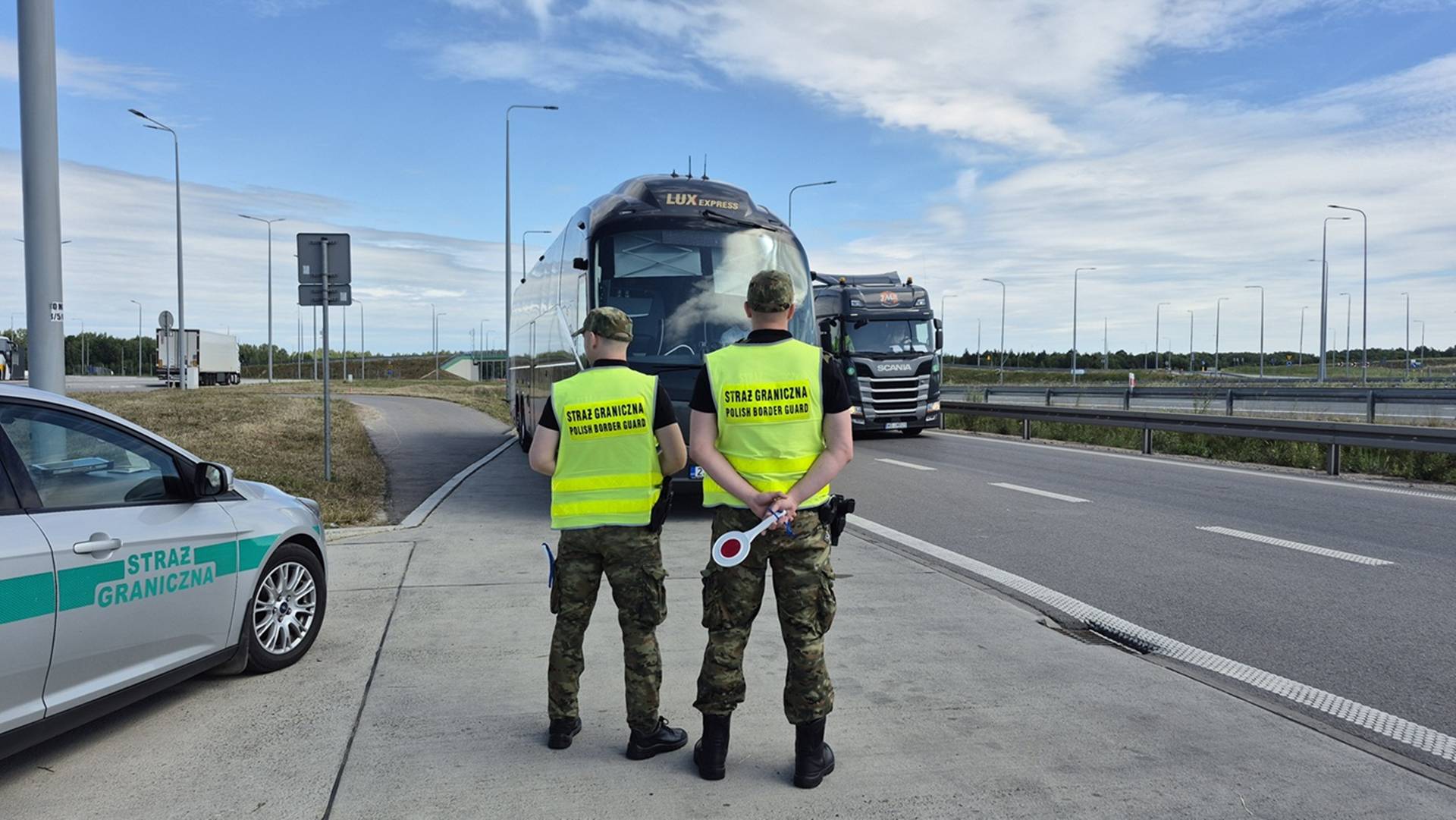 Płynny ruch mimo kontroli. Granica polsko-litewska pod obserwacją