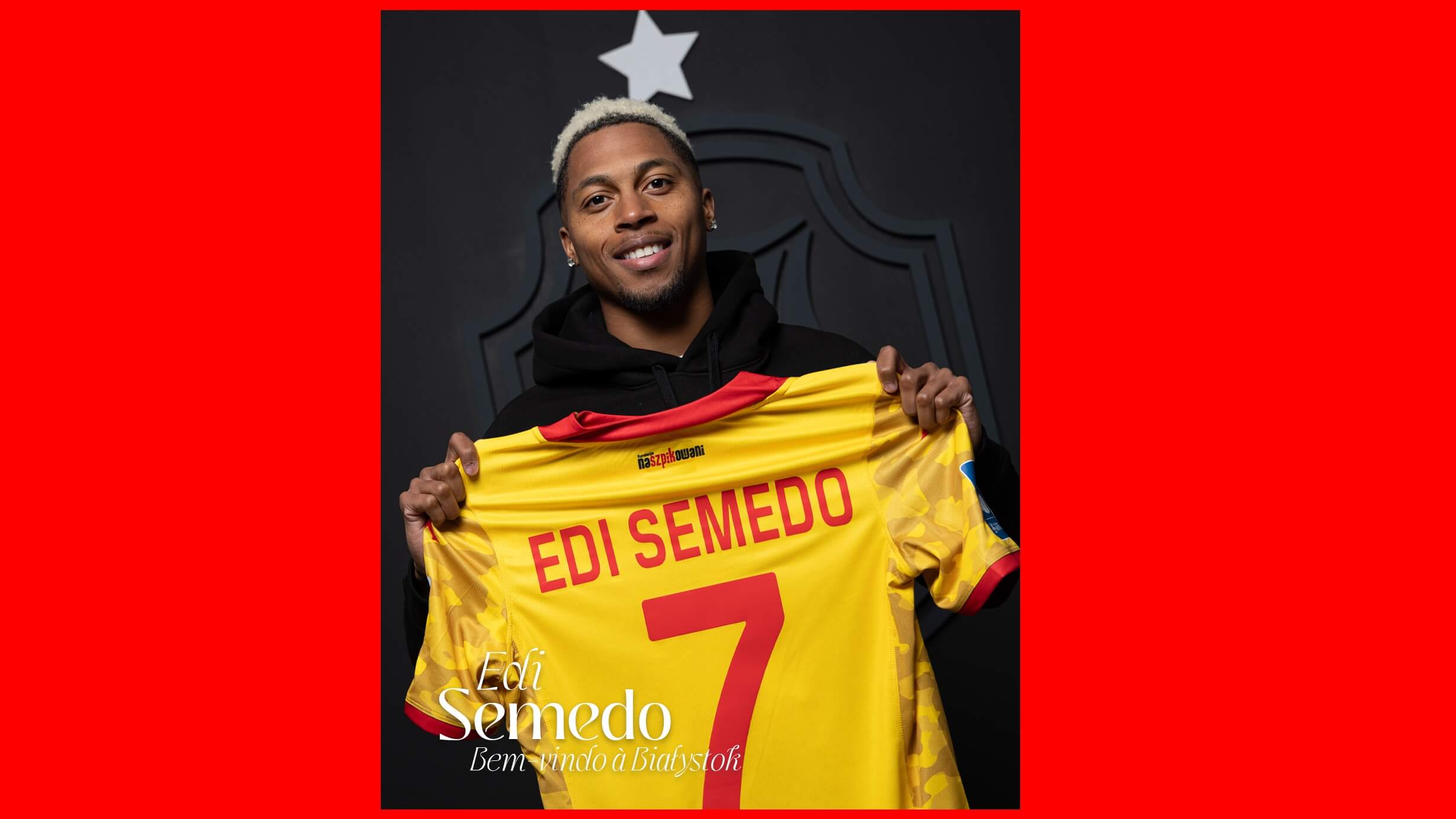 Edi Semedo - nowy skrzydłowy w Jagiellonii Białystok