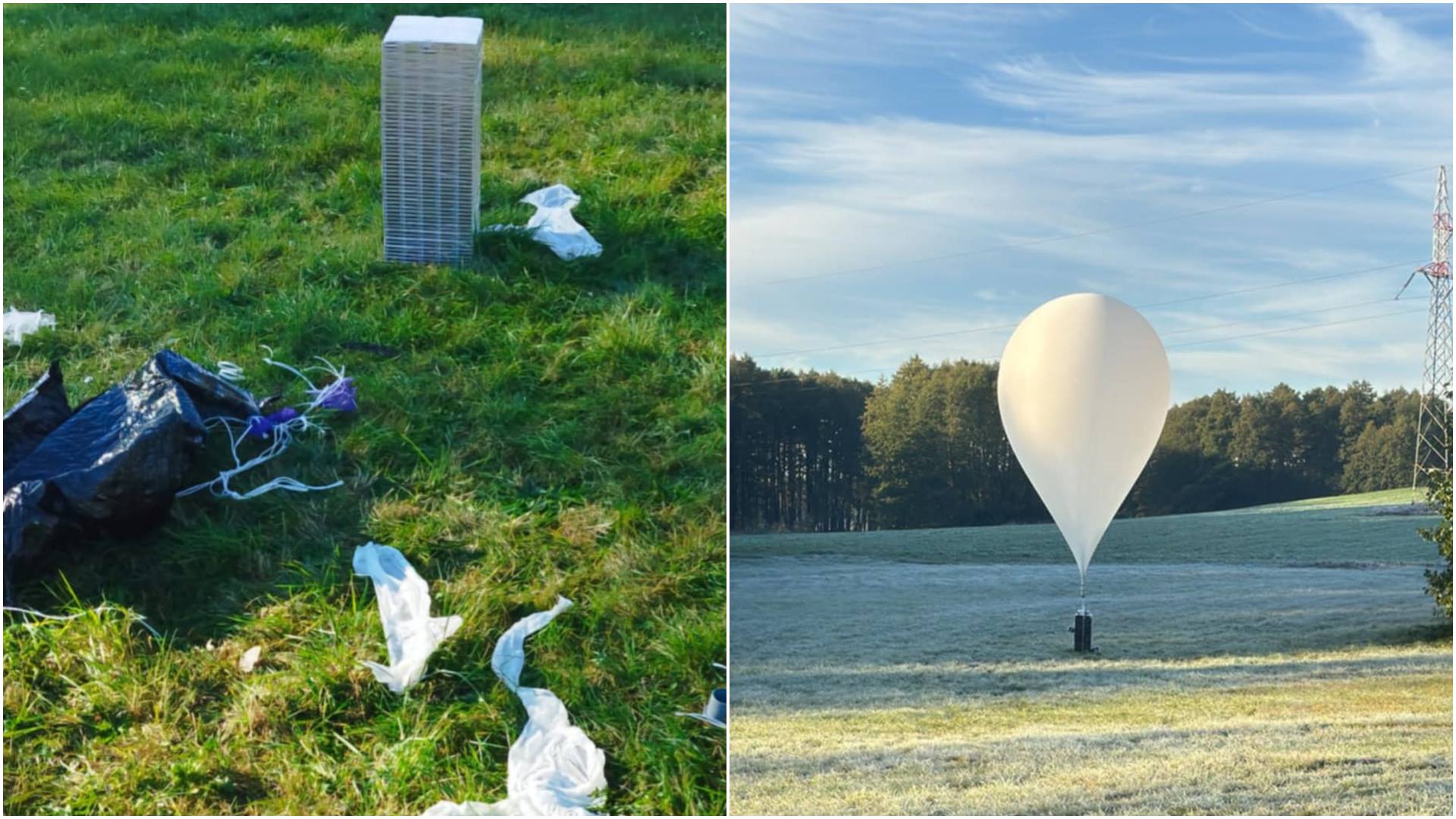 Kolejny przemytniczy balon znaleziony przy granicy