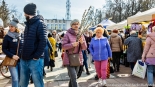 Wielki Jarmark Kaziukowy przed Teatrem Dramatycznym w Białymstoku, fot. Sylwia Krassowska