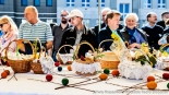 Święcenie pokarmów na Rynku Kościuszki w Białymstoku, fot. Sylwia Krassowska