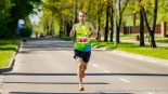 Radiowa strefa kibica na trasie 10. PKO Białystok Półmaratonu, fot. Sylwia Krassowska
