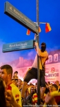 Mistrzowska feta kibiców Jagiellonii Białystok, fot. Sylwia Krassowska