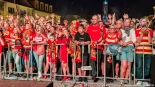 Mistrzowska feta kibiców Jagiellonii Białystok, fot. Sylwia Krassowska