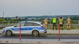 Samochód w rzece Białej, 11.07.2024, fot. Sylwia Krassowska