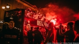 Mistrzowska feta kibiców Jagiellonii Białystok, fot. Sylwia Krassowska
