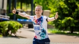 Radiowa strefa kibica na trasie 10. PKO Białystok Półmaratonu, fot. Sylwia Krassowska