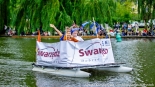 Mistrzostwa Polski w Pływaniu na Byle Czym w Augustowie, fot. Sylwia Krassowska