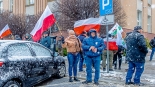 Protest rolników w Białymstoku, fot. Sylwia Krassowska