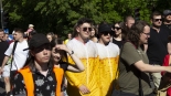 Parada studentów na otwarcie Juwenaliów w Białymstoku, fot. Barbara Sokolińska