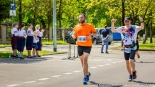 Radiowa strefa kibica na trasie 10. PKO Białystok Półmaratonu, fot. Sylwia Krassowska