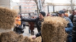 Protest rolników w Białymstoku. fot. Barbara Sokolińska