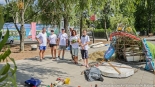 Pływanie na Byle Czym 2023 - przygotowania, fot. Sylwia Krassowska
