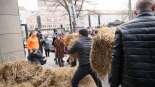 Protest rolników w Białymstoku. fot. Barbara Sokolińska