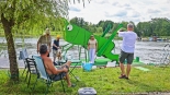 Pływanie na Byle Czym 2023 - przygotowania, fot. Sylwia Krassowska