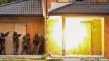 Pokaz wyszkolenia żołnierzy batalionu rozpoznawczego 1. Dywizji Piechoty Legionów, fot. Sylwia Krassowska