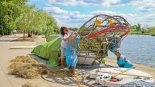 Pływanie na Byle Czym 2023 - przygotowania, fot. Sylwia Krassowska