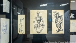 Wystawa "Pracownia rzeźbiarska - studio form prof. Jerzego Grygorczuka" na Politechnice Białostockiej, fot. Sylwia Krassowska