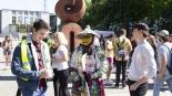 Parada studentów na otwarcie Juwenaliów w Białymstoku, fot. Barbara Sokolińska