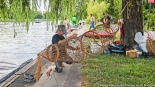 Pływanie na Byle Czym 2023 - przygotowania, fot. Sylwia Krassowska