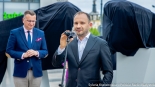 "Obietnica" Michała Jackowskiego - nowa rzeźba w Białymstoku, fot. Sylwia Krassowska