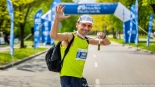 Radiowa strefa kibica na trasie 10. PKO Białystok Półmaratonu, fot. Sylwia Krassowska