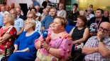 Przedpremierowa emisja reportażu "Kubuś" w Studiu Rembrandt Polskiego Radia Białystok, 31.07.2024, fot. Barbara Sokolińska