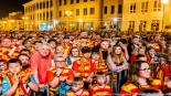 Mistrzowska feta kibiców Jagiellonii Białystok, fot. Sylwia Krassowska